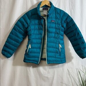 Patagonia Kids blue Puffer Jacket